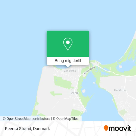 Reersø Strand kort