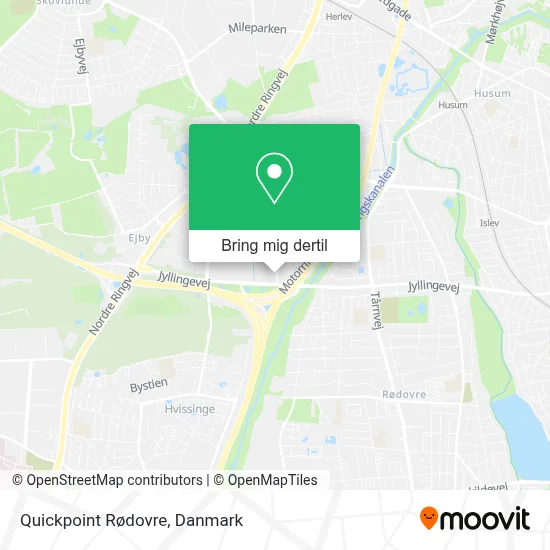 Quickpoint Rødovre kort