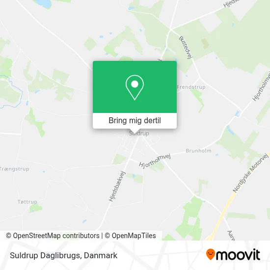 Suldrup Daglibrugs kort