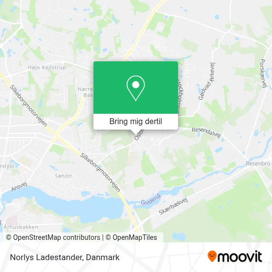 Norlys Ladestander kort