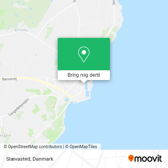 Slævasted kort