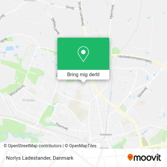Norlys Ladestander kort