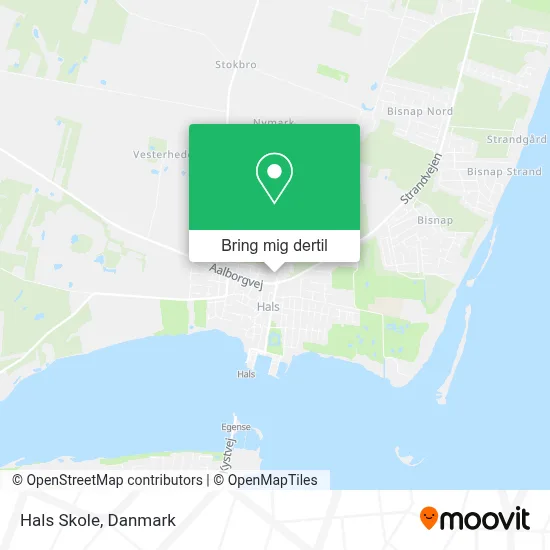 Hals Skole kort