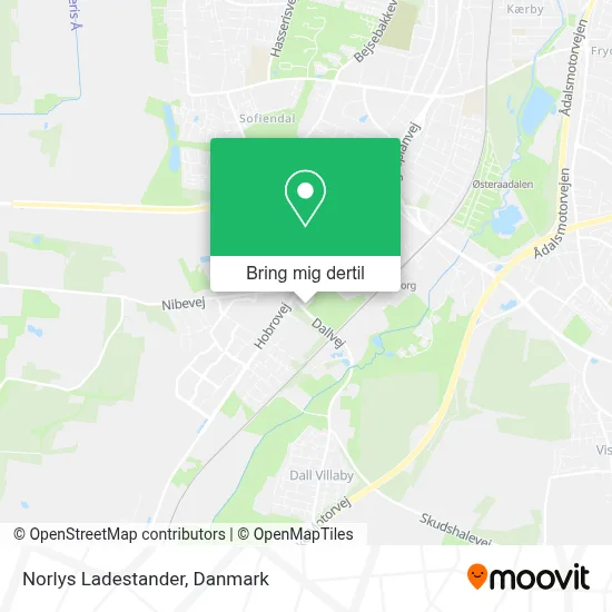 Norlys Ladestander kort