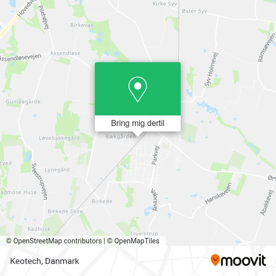 Keotech kort