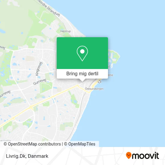 Livrig.Dk kort