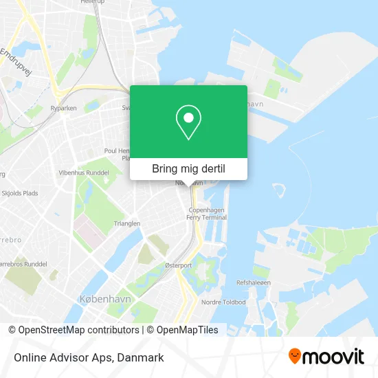 Online Advisor Aps kort