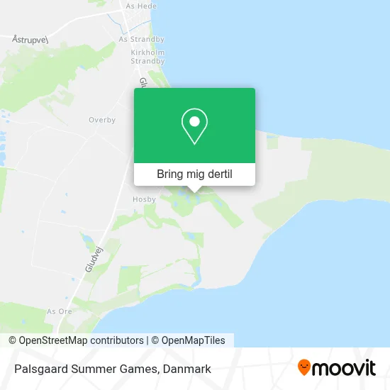 Palsgaard Summer Games kort