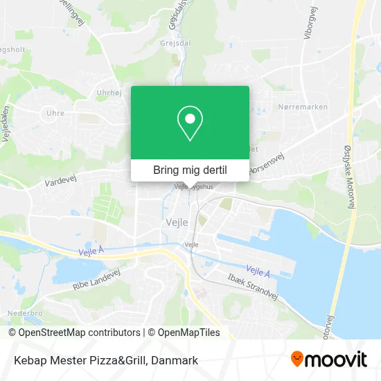 Kebap Mester Pizza&Grill kort