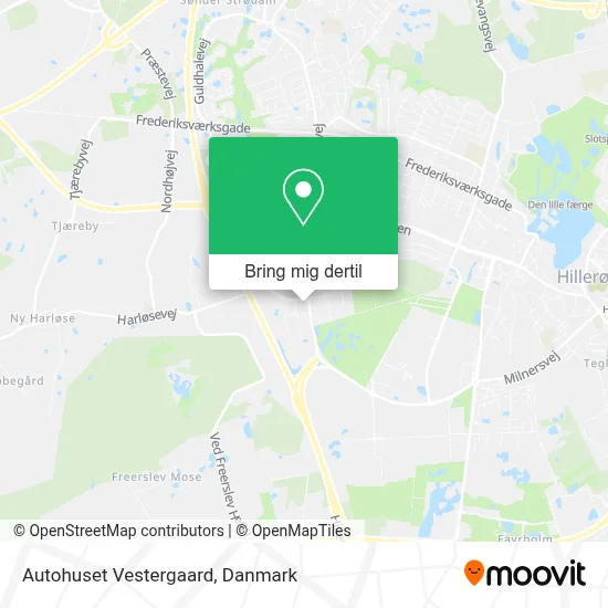 Autohuset Vestergaard kort