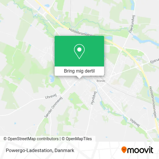 Powergo-Ladestation kort