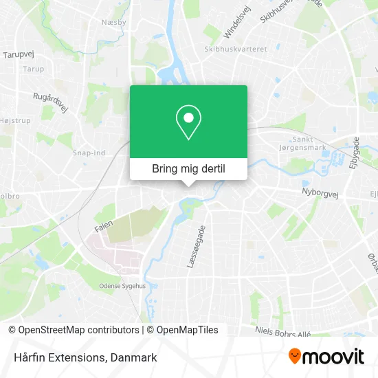 Hårfin Extensions kort