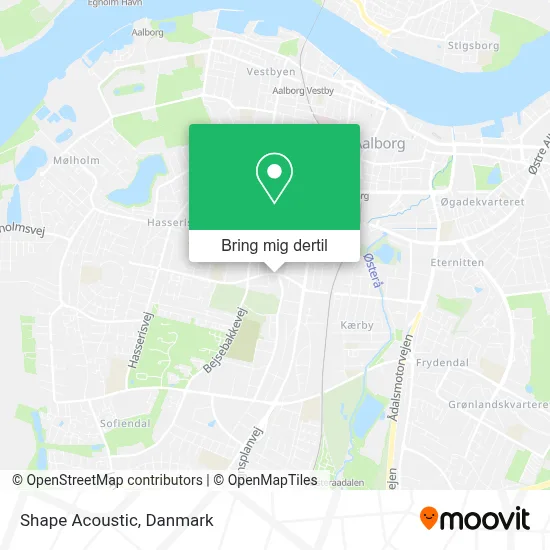 Shape Acoustic kort