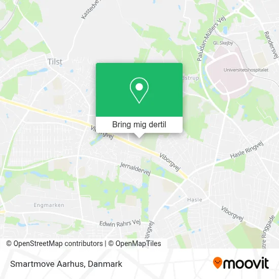 Smartmove Aarhus kort