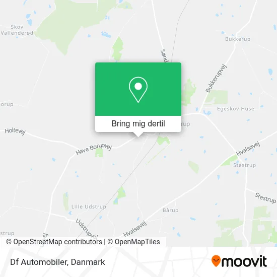 Df Automobiler kort