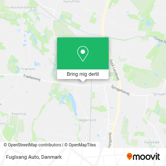 Fuglsang Auto kort