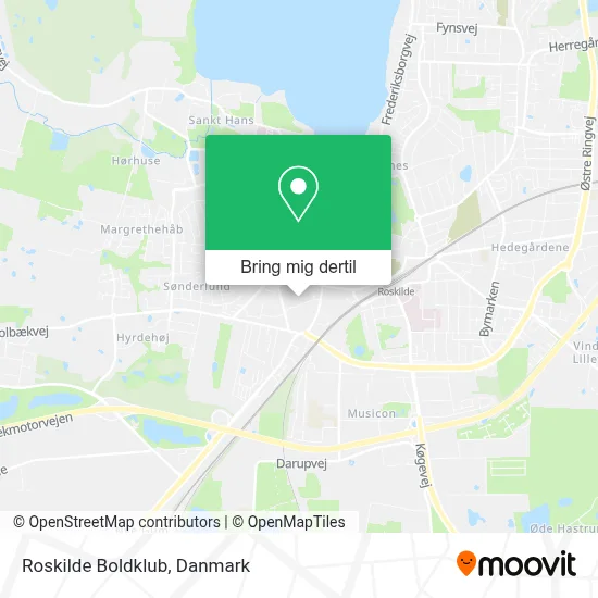 Roskilde Boldklub kort