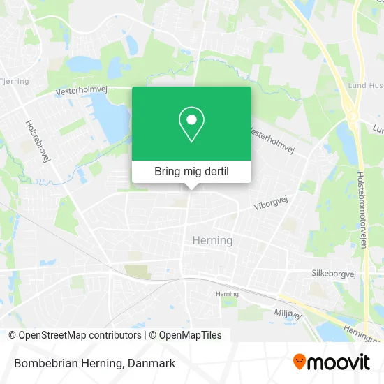 Bombebrian Herning kort