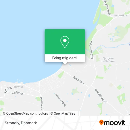 Strandly kort