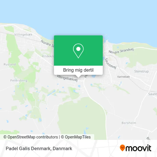 Padel Galis Denmark kort