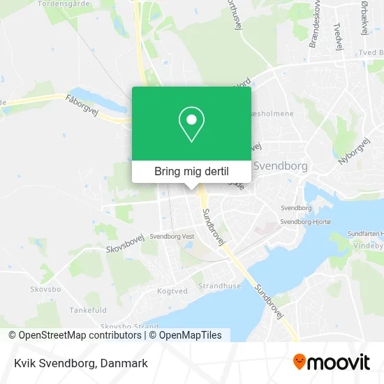 Kvik Svendborg kort