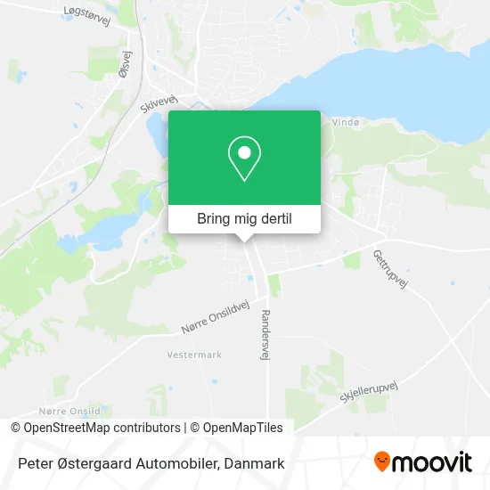 Peter Østergaard Automobiler kort