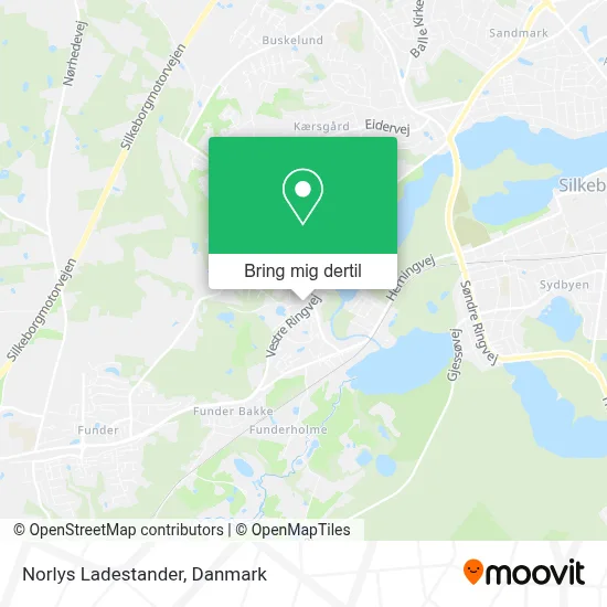 Norlys Ladestander kort