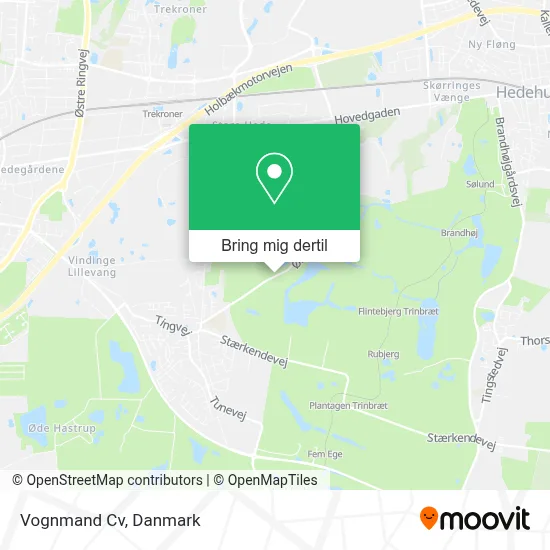 Vognmand Cv kort