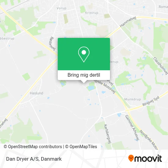 Dan Dryer A/S kort
