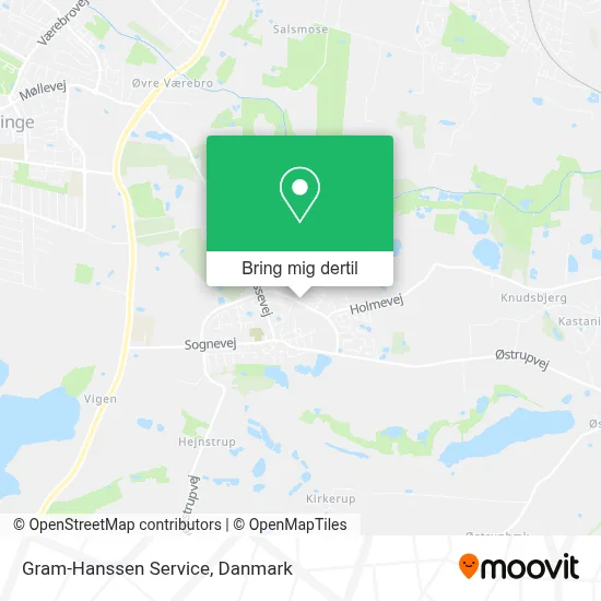 Gram-Hanssen Service kort