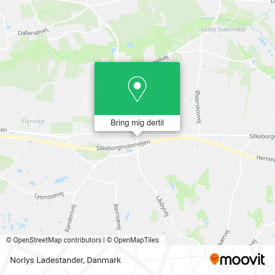Norlys Ladestander kort