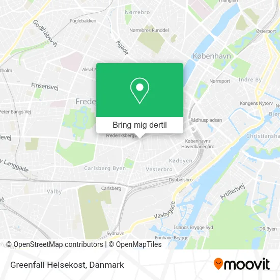 Greenfall Helsekost kort
