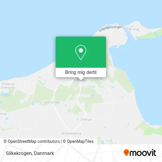 Silkekrogen kort