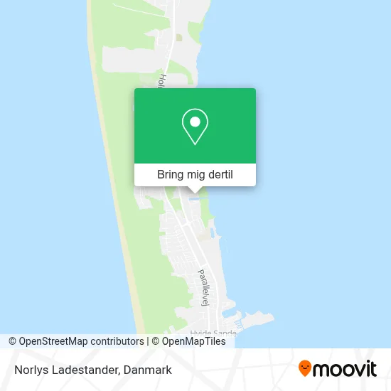 Norlys Ladestander kort