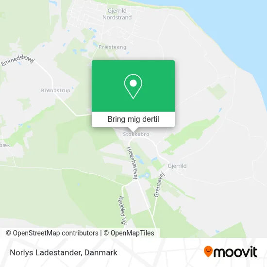Norlys Ladestander kort