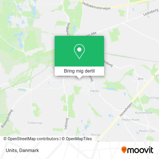 Units kort