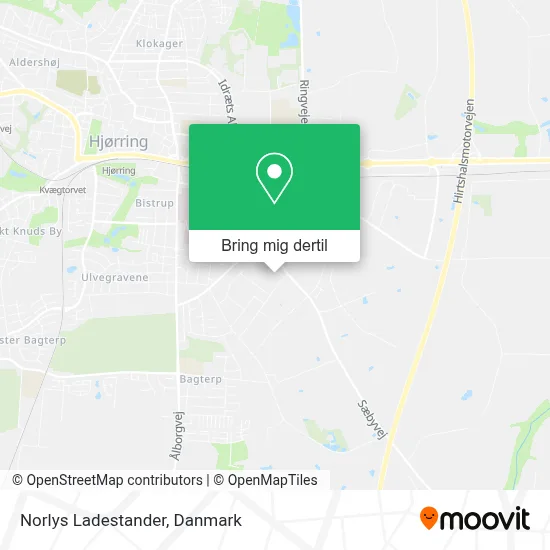 Norlys Ladestander kort