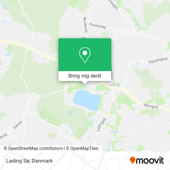 Lading Sø kort