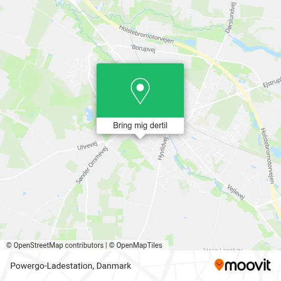 Powergo-Ladestation kort