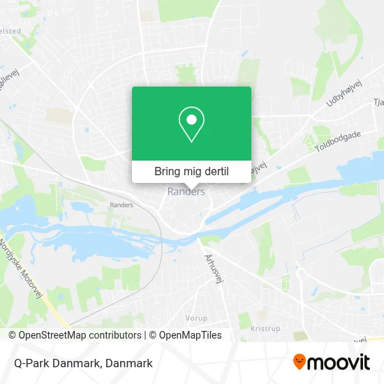 Q-Park Danmark kort