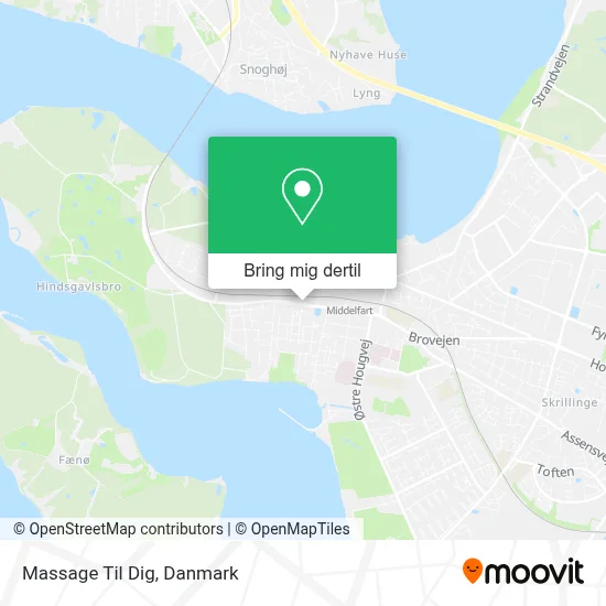 Massage Til Dig kort