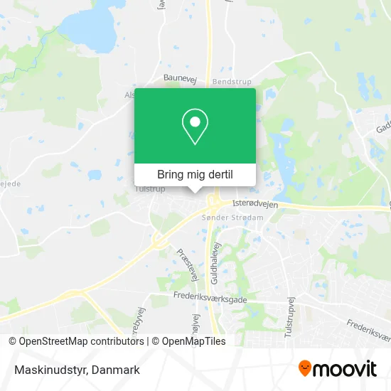 Maskinudstyr kort
