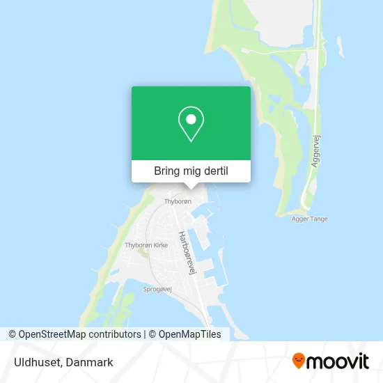 Uldhuset kort