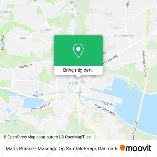 Mads Prasse - Massage Og Samtaleterapi kort