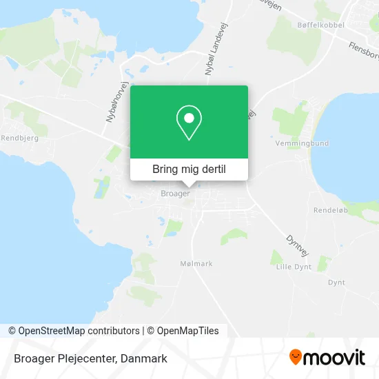 Broager Plejecenter kort