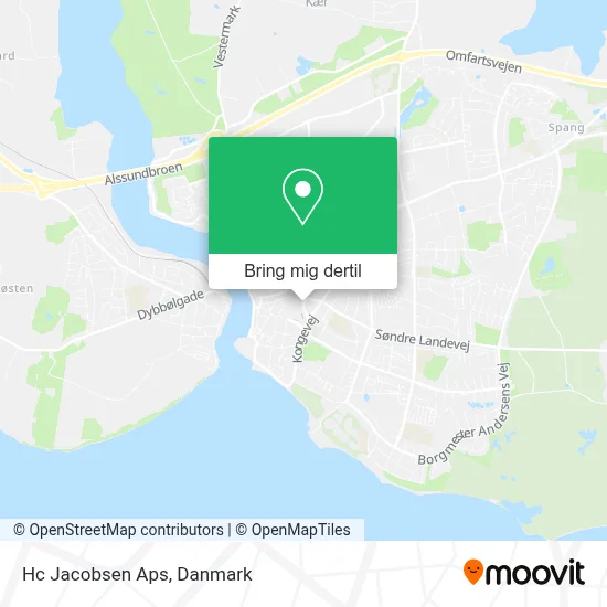 Hc Jacobsen Aps kort