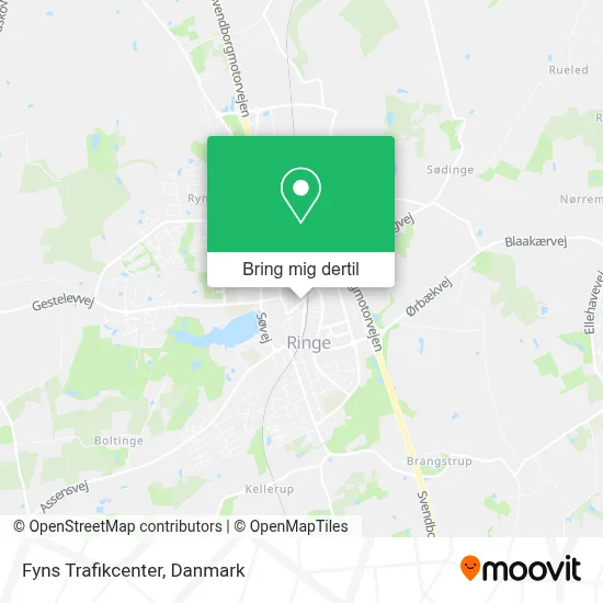 Fyns Trafikcenter kort
