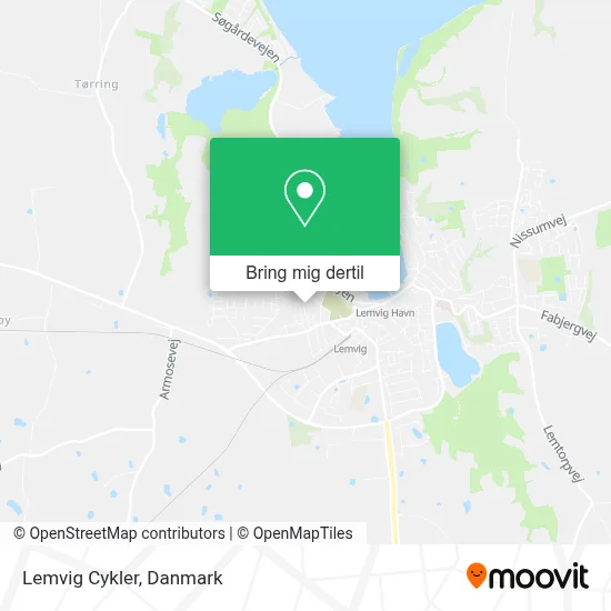 Lemvig Cykler kort