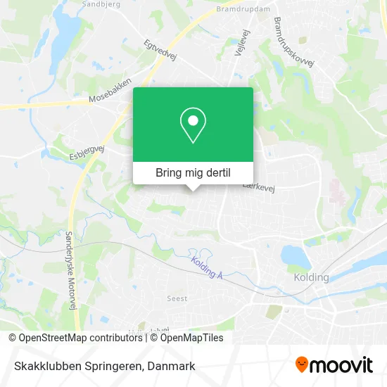 Skakklubben Springeren kort