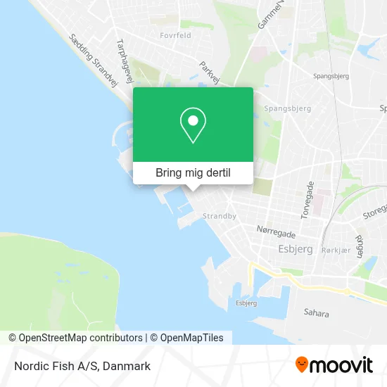 Nordic Fish A/S kort